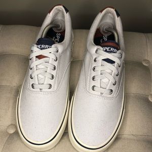 Sperry Men’s Striper Canvas Washable Sneaker
